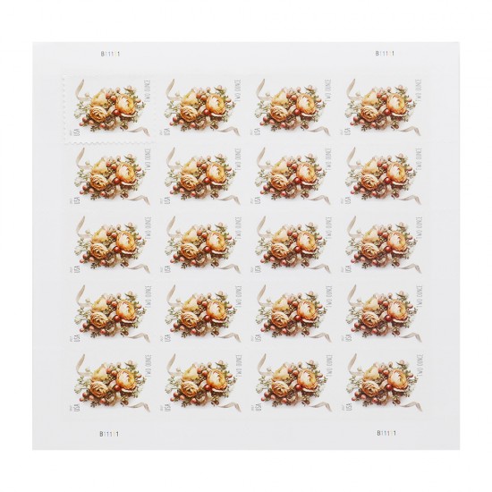 2017 US Two-Ounce Forever Stamp - Wedding Series: Celebration Corsage