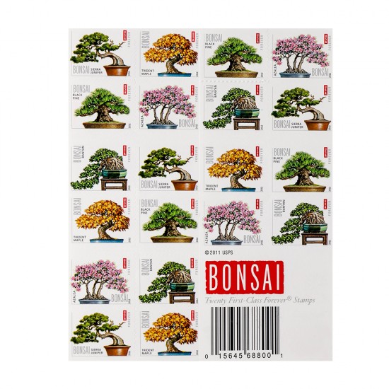 2012 US Bonsai Forever Stamps