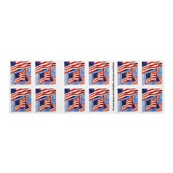 Booklet 2022 U.S. Flags Forever Stamps